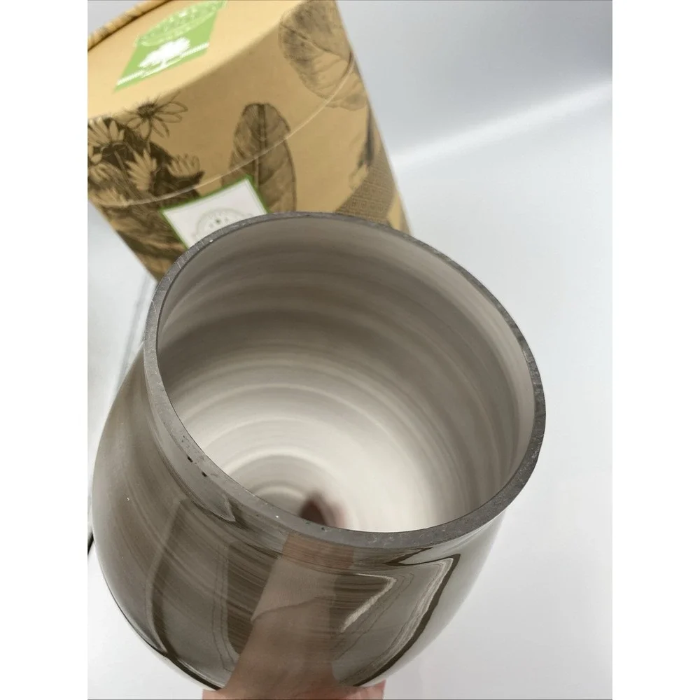 Scentsy‎ Diffuser Teardrop Shade EVOLVE Smoky Gray Color in Original Open Box